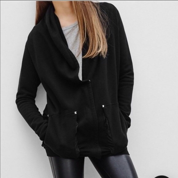 Aritzia Sweaters - 💥HOST PICK💥Aritzia Wilfred Free Rousseau Zip Up Sweater/Jacket Grey